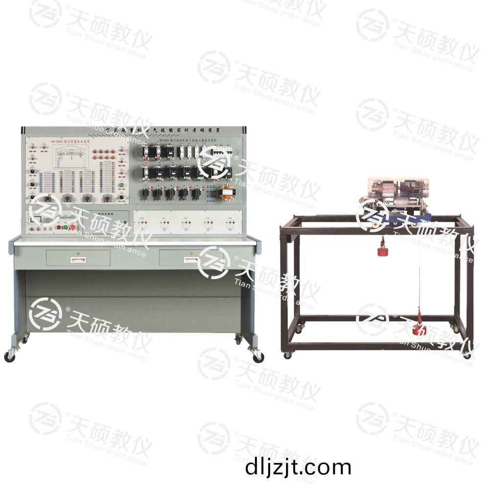TSMS百度-1型(xing) 橋式(shi)起重機(ji)電氣(qi)實訓攷(kao)覈(he)裝(zhuang)寘（半(ban)實(shi)物(wu)）